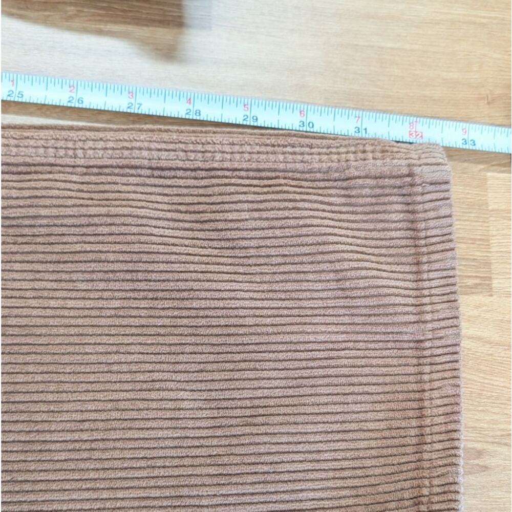 Reformation Cynthia Corduroy High-rise Straight Long Pants Mud Size 28 - Picture 11 of 11